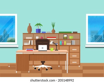 349,159 Cartoon background office Images, Stock Photos & Vectors ...