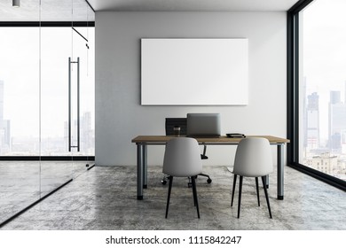 Lawyer Office Interior Stock Illustrations Images Vectors