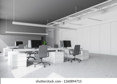 Side View White Black Open Space Stock Illustration 670450231 ...