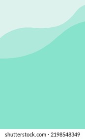 Modern Pastel Mint Green Gradient Background With Copy Space