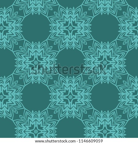 Modern pattern with geometric stilysh design.   illustration on color background