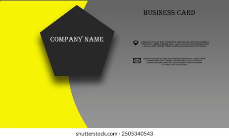 Modern and professional business card design featuring a stunning cityscape backdrop. Perfect for showcasing your company's dynamic  - Powered by Shutterstock