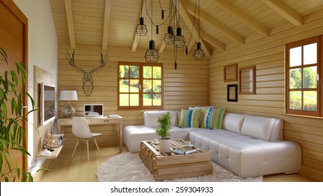 Imagenes Fotos De Stock Y Vectores Sobre Modern Cabin