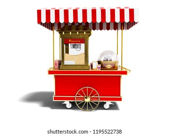 popcorn cart for sale