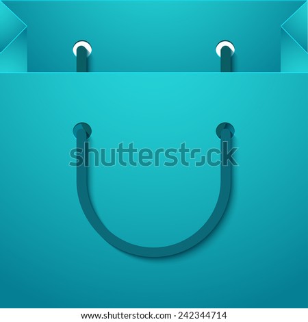 modern shooping bag background. 