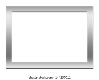 Modern Silver Picture Frame