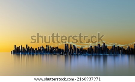 Similar – Image, Stock Photo Homeland series (3) Sky