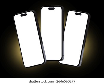 Modern Smartphone Mockup – Front and Back DisplayA high-resolution smartphone mockup showing front and back sides—ideal for app display, UI design, or presentation.