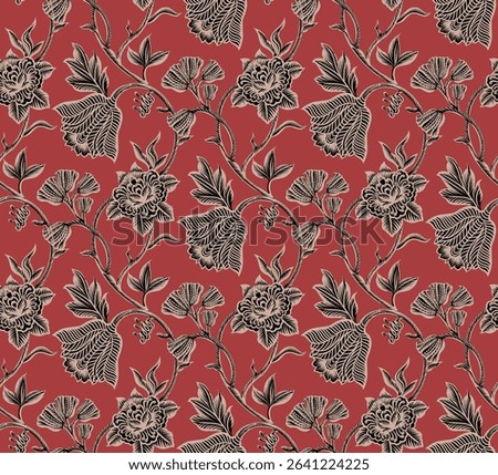 Modern Style Solid Color Repeat Design. Used for background and all over design
