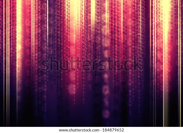 Modern Technology Background Matrix Theme 스톡 일러스트 184879652 | Shutterstock