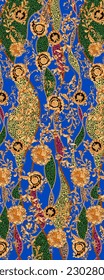Modern versace and baroque element pattern design for print and textile