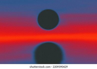 modern vibrant gradient background and thermal heatmap effect   grain texture  abstract eclipse