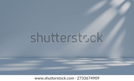 Modern white wall studio background with soft grey shadows and elegant light, for product mockups and presentation