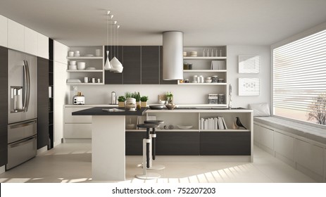 511 Wood kitchen counter panorama Images, Stock Photos & Vectors ...