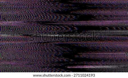 Modulation glitch effect.Retro CRT pattern