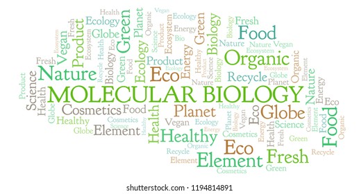 Molecular Biology Word Cloud Stock Illustration 1194814891 | Shutterstock