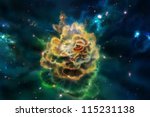 A molecular cloud, sometimes called a stellar nursery if star formation is occurring within, is a type of interstellar cloud