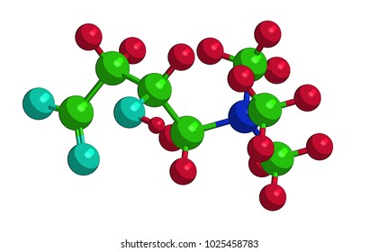 Molecular Structure Of Carnitine -  Quaternary Ammonium Compound Biosynthesized From The Amino Acids Lysine And Methionine