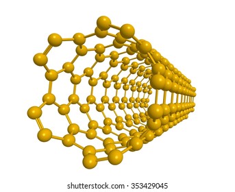 Molecular Structure Of Nanotube - Perspective Nanomaterial