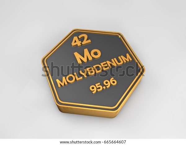 Molybdenum Mo Chemical Element Periodic Table Stock Illustration 665664607 Shutterstock 5335