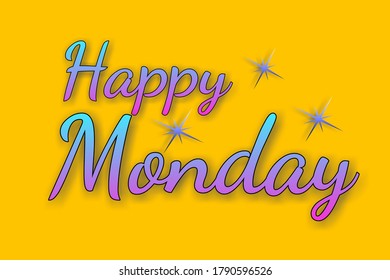 Monday Day Week Between Sunday Tuesday Stock Illustration 1790596526 ...