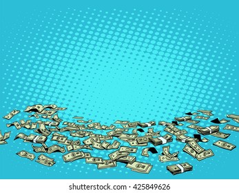 Money dollars background