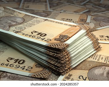 Money India Indian Rupee Bills Inr Stock Illustration 2024285357 ...