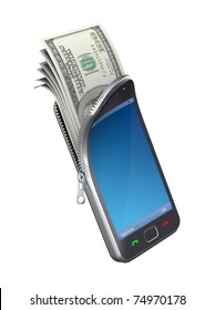 Money In The Mobile Phone