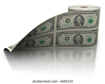 Money Roll - Shutterstock ID 6681514