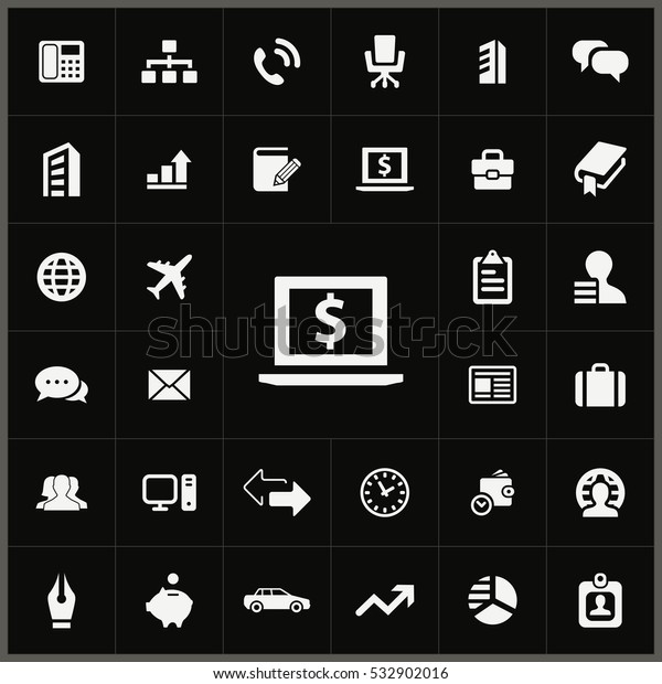 money stock market icon. company icons universal\
set for web and\
mobile