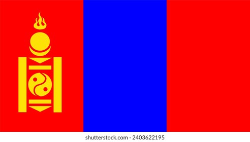 Mongolia Flag, 29 December Mongolia independence day  - Powered by Shutterstock