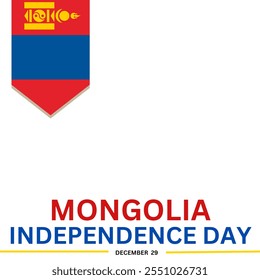 Mongolia Independence Day. 29th December - Powered by Shutterstock