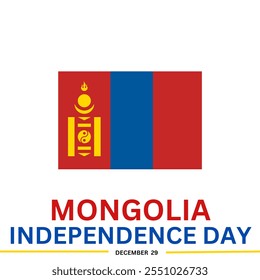 Mongolia Independence Day. 29th December - Powered by Shutterstock