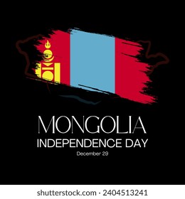 Mongolia Independence Day is on December 29. Very attractive and elegant illustration design used for multiple purposes. - Powered by Shutterstock