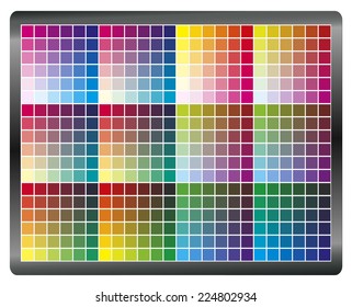 Rgb Color Calibration Chart