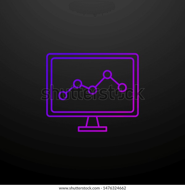 Monitoring outline nolan icon. Elements of\
security set. Simple icon for websites, web design, mobile app,\
info graphics