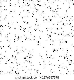 Monochrome Grunge Seamless Texture Vector Minimalist Stock Vector ...