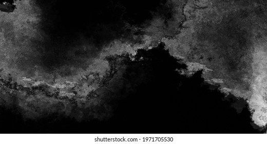 Monochrome Horror Background Texture With Black Vignette In Old Vintage Spooky Textured Border Design, Dark Elegant Goth Mist Design	