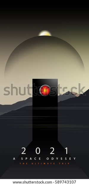 Monolith Space Odyssey 库存插图589743107