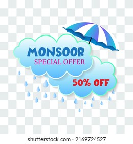 Monsoon Season Design Promotion Template