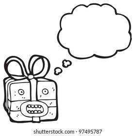 Cartoon Present Bow Stock Illustration 97959530