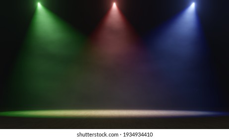 stage spotlight background