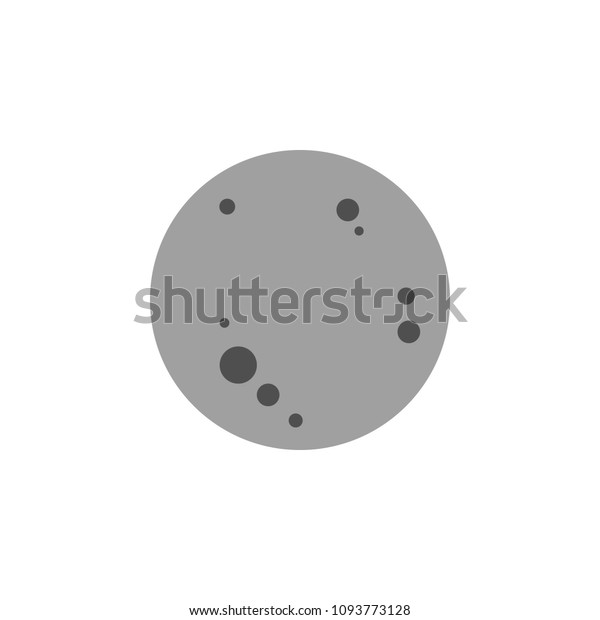 moon colored icon. Element of\
web icon for mobile concept and web apps. Colored isolated moon\
icon can be used for web and mobile. Premium icon on white\
background