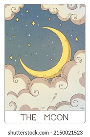 The Moon Is The Major Lasso Of Tarot Cards.