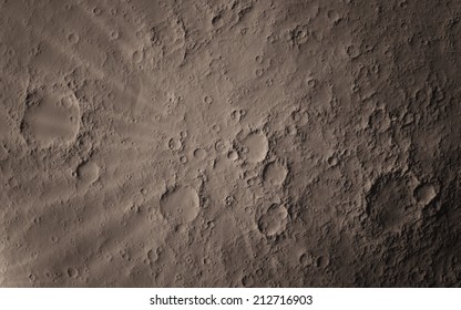 Moon Or Mercury Surface