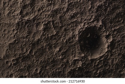 Moon Or Mercury Surface