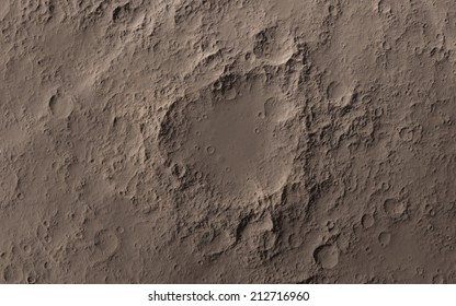 Moon Or Mercury Surface