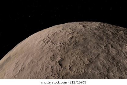 Moon Or Mercury Surface