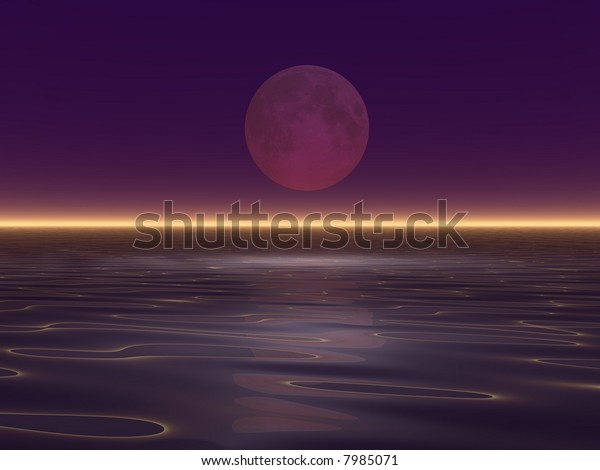 Moon in\
Ocean