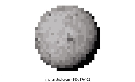 4,171 Pixel moon Images, Stock Photos & Vectors | Shutterstock